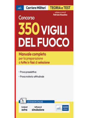 cover image of Concorso 350 Vigili del Fuoco